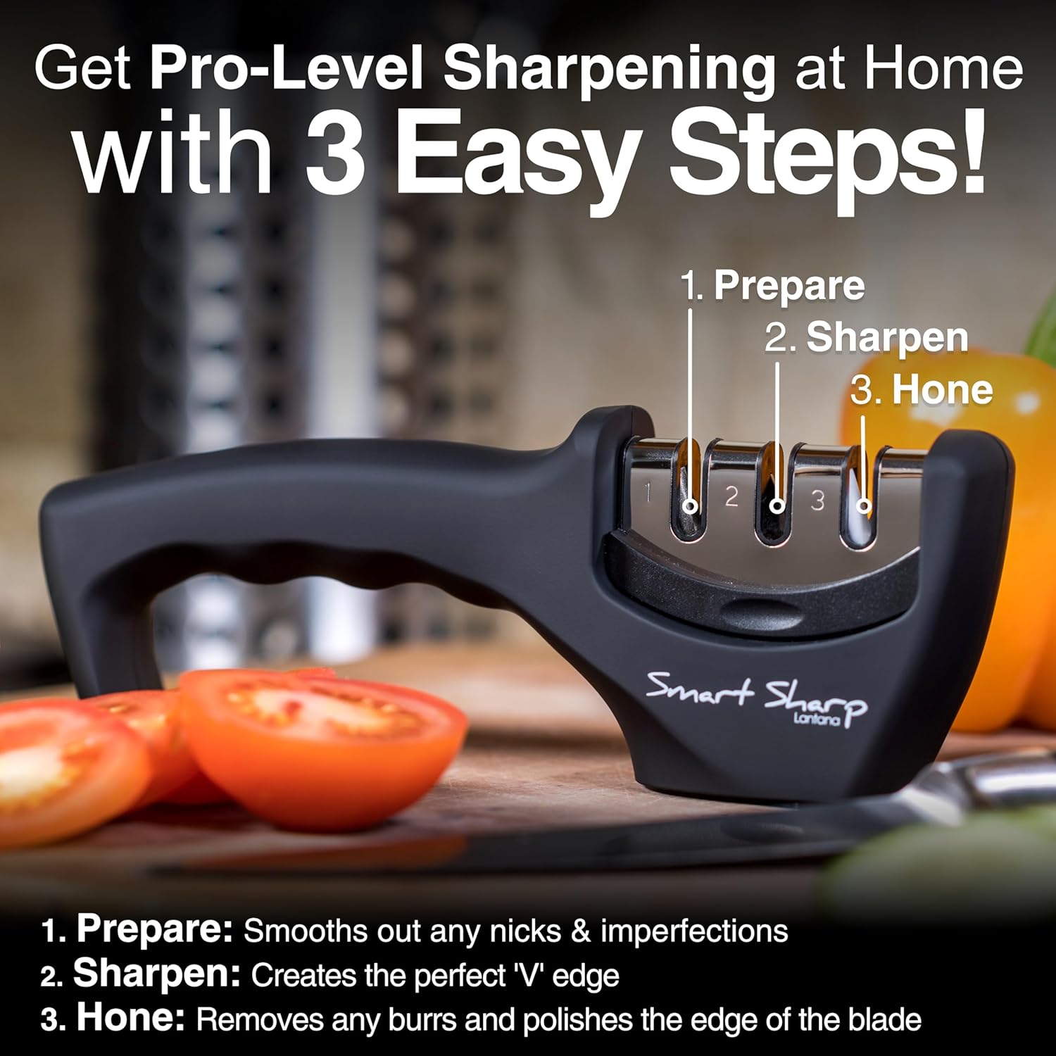 SmartSharp™ - Knife Sharpener