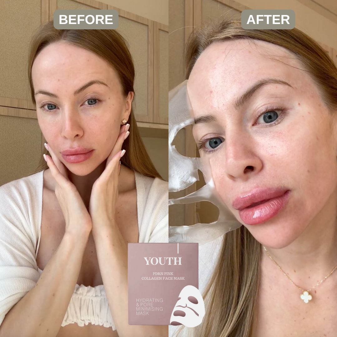Salmon PDRN Pink Collagen Face Mask